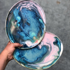 Ceramic Academy : Learn how to glaze Abalone Pieces