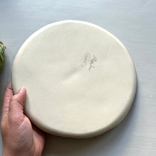 Load image into Gallery viewer, Abalone stoneware dinner plate/platter