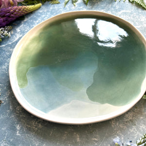 Porcelain lunch plate
