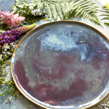 Load image into Gallery viewer, Abalone stoneware dinner plate/platter