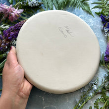 Load image into Gallery viewer, Abalone stoneware dinner plate/platter