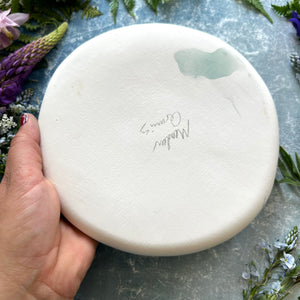 Porcelain lunch plate