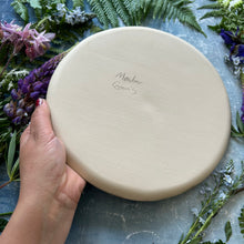 Load image into Gallery viewer, Abalone stoneware dinner plate/platter
