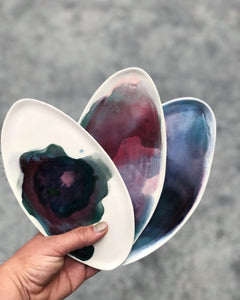 Ceramic Academy : Learn how to glaze Watercolor pieces