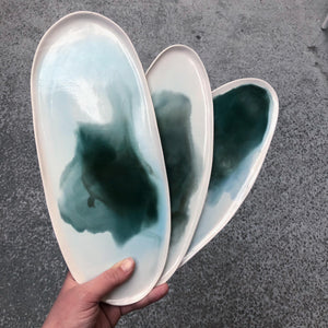 Ceramic Academy : Learn how to glaze Watercolor pieces