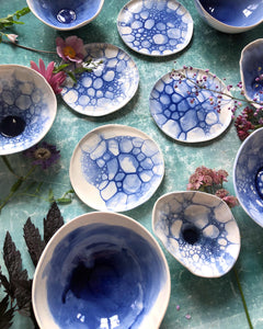 Ceramic Academy : Learn how to do Bubble glaze/Mermaid pieces