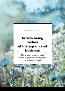 Artists being badass at Instagram and Business