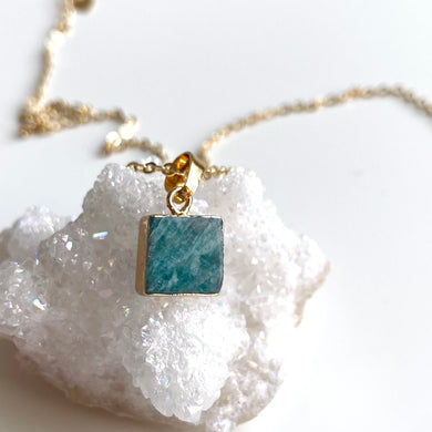 Tiny Amazonite Necklace