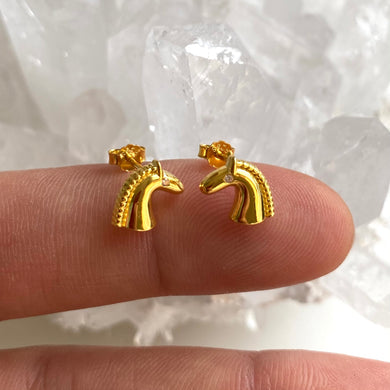 Small 925s Horse Studs
