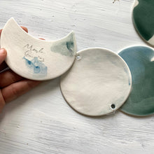 Load image into Gallery viewer, Porcelain Watercolor Moonphase