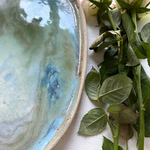 Load image into Gallery viewer, Abalone stoneware platter