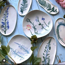 Load image into Gallery viewer, Ceramic Academy : Learn how to make and glaze Botanical/Flower pieces in porcelain