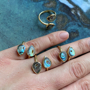 Abalone Golden Ring