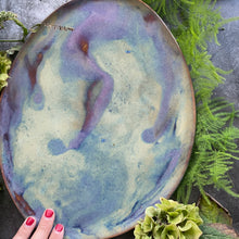 Load image into Gallery viewer, XL Abalone stoneware platter