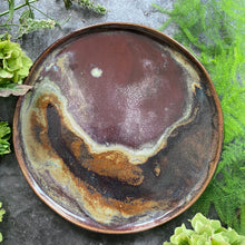 Load image into Gallery viewer, Abalone stoneware dinner plate/platter